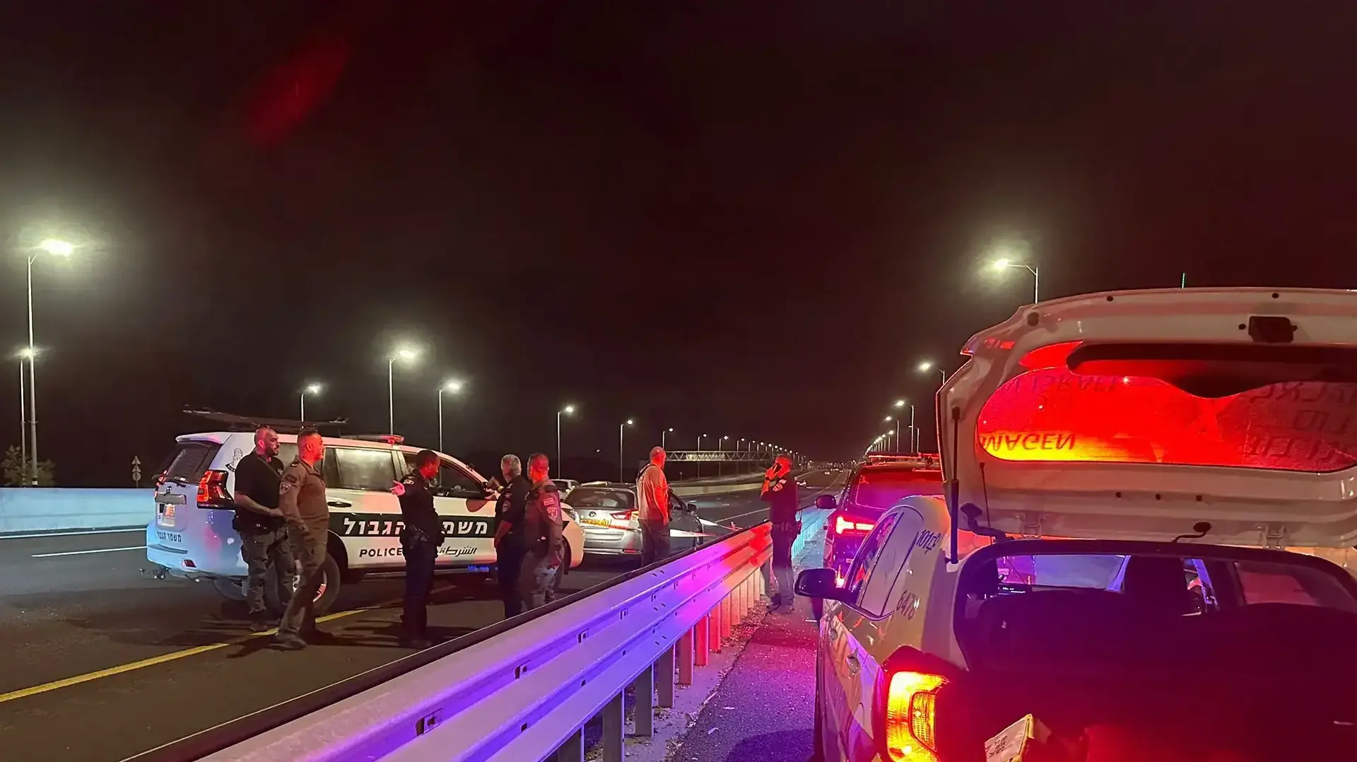 ירי כביש 2 בסמוך למחלף אולגה