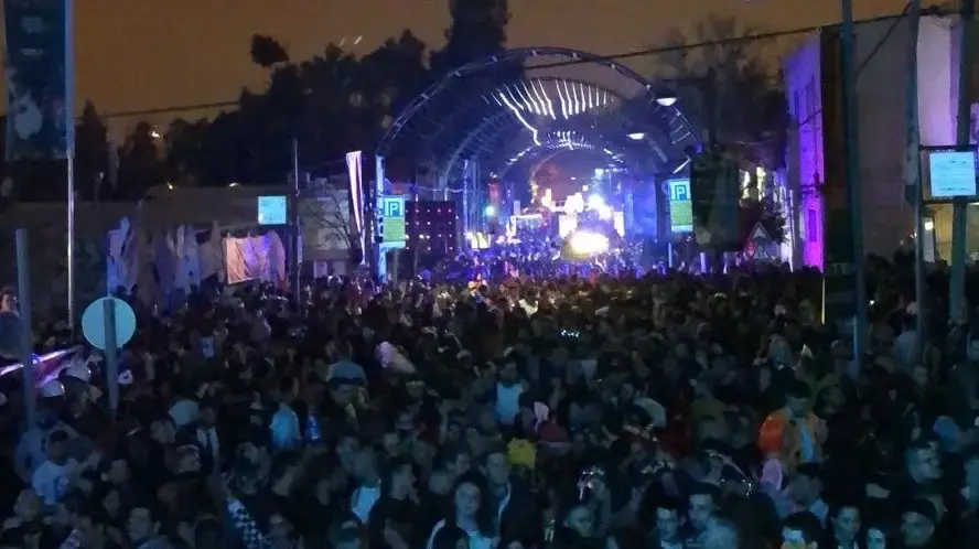 מסיבת רחוב בעיר העתיקה באר שבע