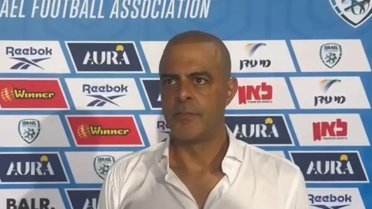 גיא לוזון מאמן הנבחרת הצעירה של ישראל
