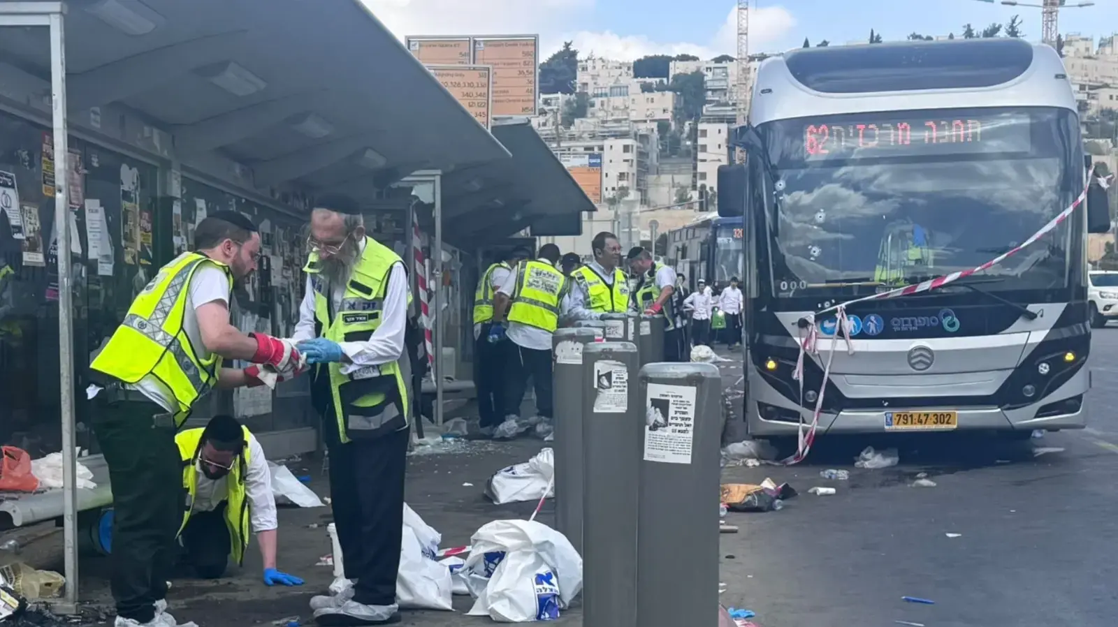 אירוע פיגוע ירי בצומת רמות, ירושלים, 8 בספטמבר 2025