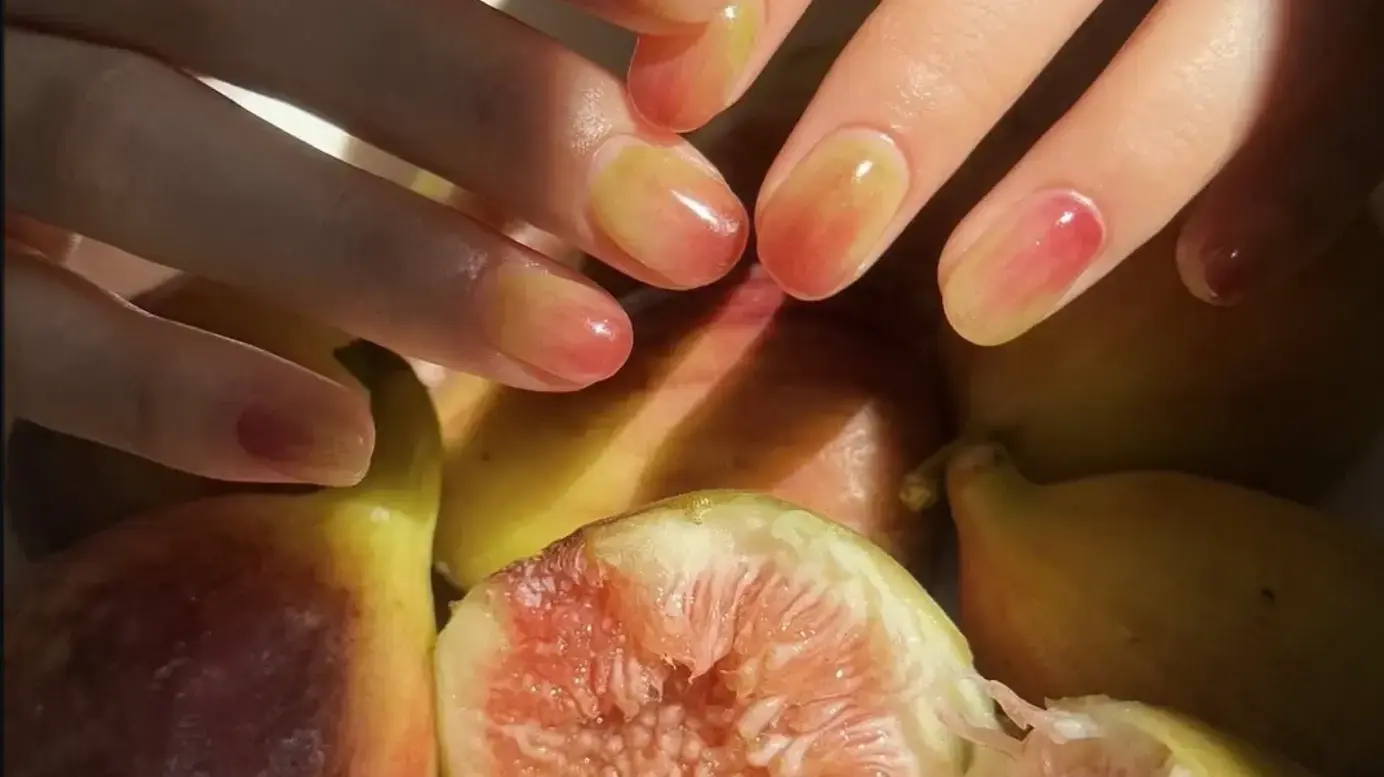 מניקור בהשראת תאנים