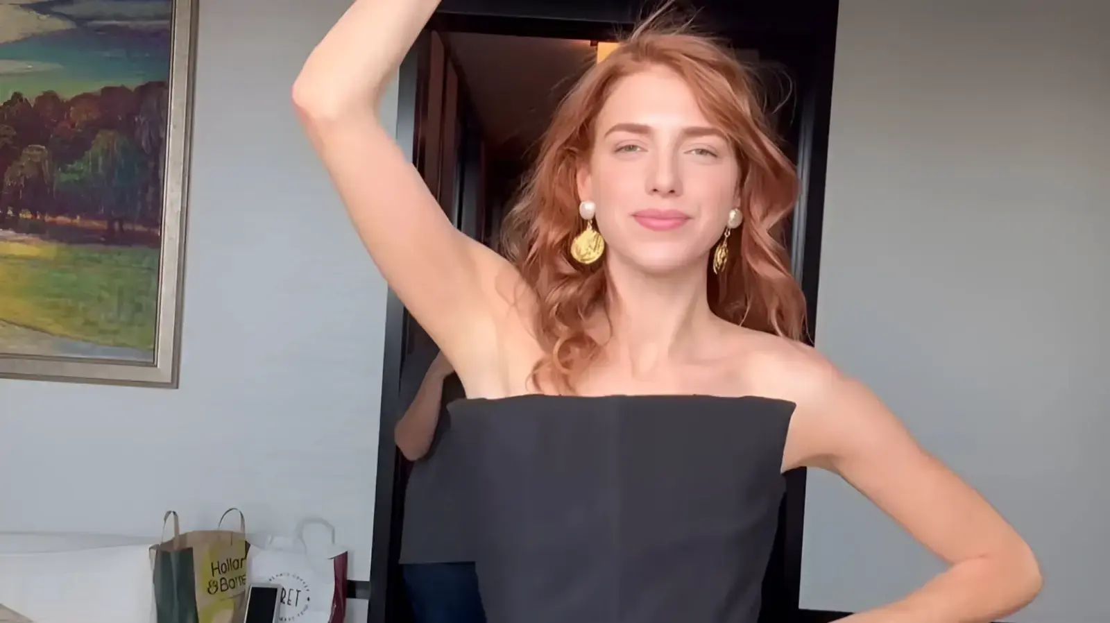 מאיה ורטהיימר בפרמיירה לסרט "Freakier Friday" בלונדון. יולי 2025