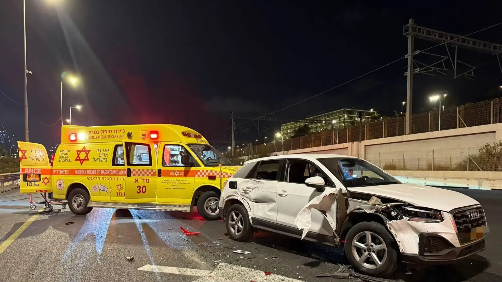 תאונת דרכים בה היה מעורב הזמר גידי גוב