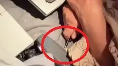 נוסעת החזיקה סכין בטיסה כאמצעי הגנה נוסעת החזיקה סכין בטיסה כאמצעי הגנה
