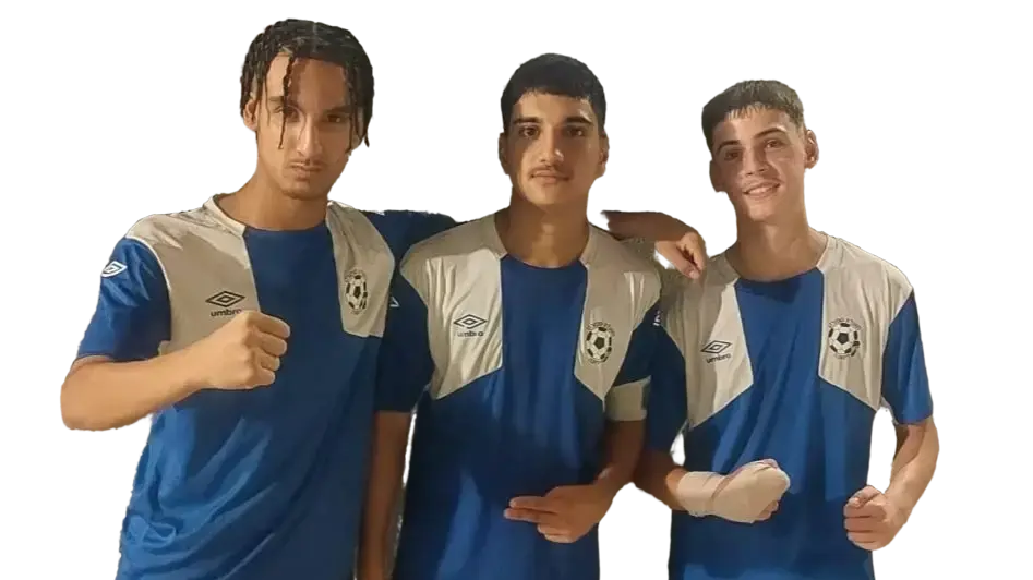 אילאי סינגולדה, נועם פנספורקר וליעד כהן ממ.ס דימונה