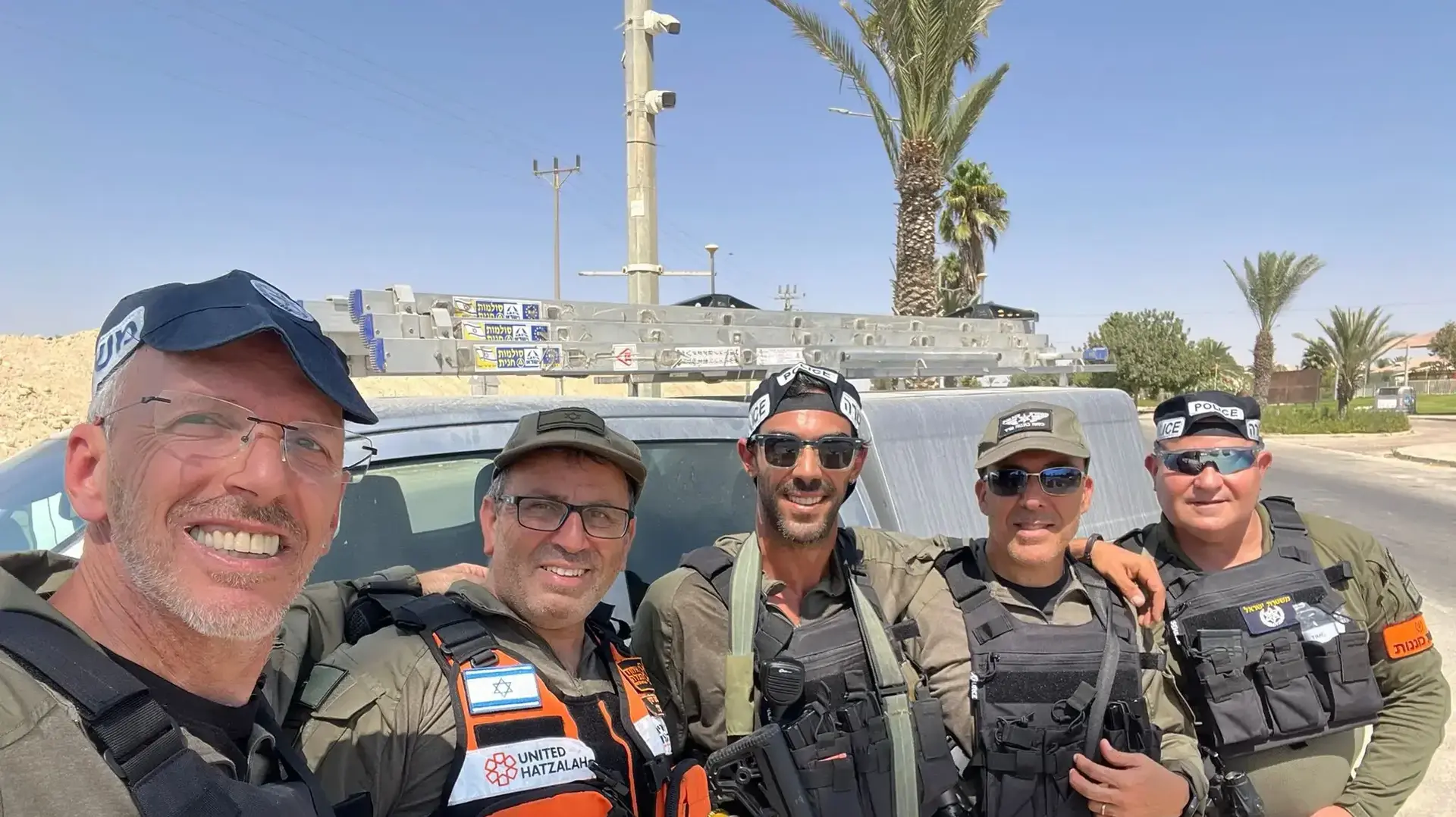 חברי כיתת הכוננות של ערד