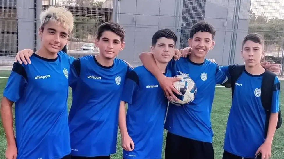 איתי אלמליח, הלל דנינו, אורי סויסה, איתי בן שמחון, נווה סויסה מימוני נערים א' ירוחם