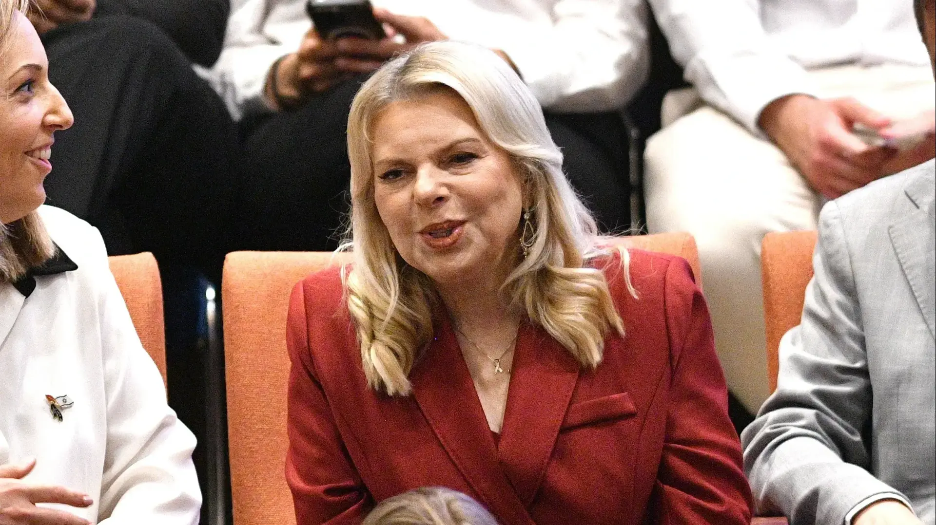 שרה נתניהו, פתיחת מושב הכנסת, 20 באוקטובר 2025