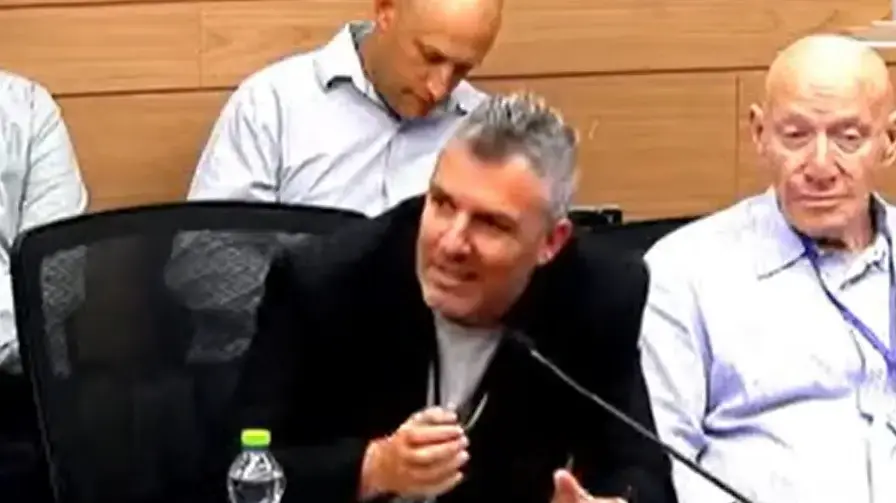 מנכ"ל הפועל תל אביב בוועדת החינוך של הכנסת