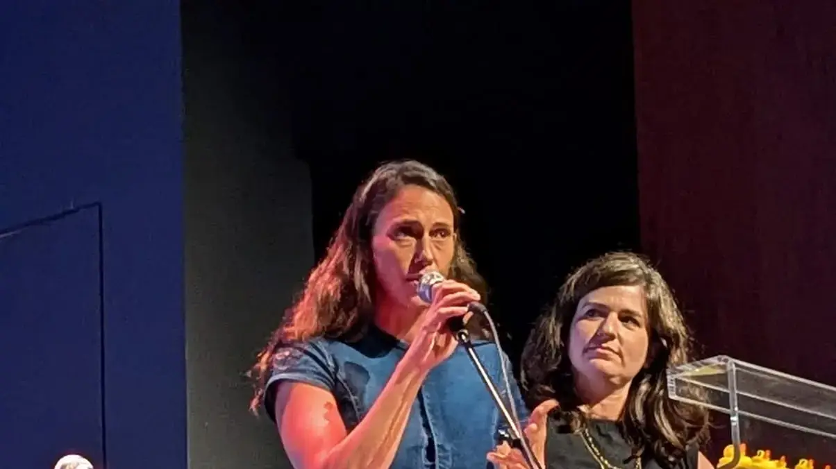 נוגה פרידמן, טקס "ברווז הזהב", בית אריאלה, תל אביב