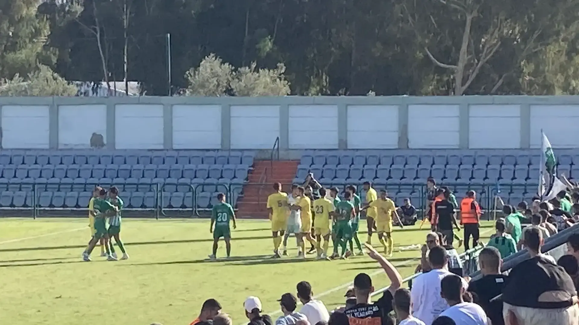 מהומה במשחק של מכבי יבנה מול מ.כ. כפר סבא