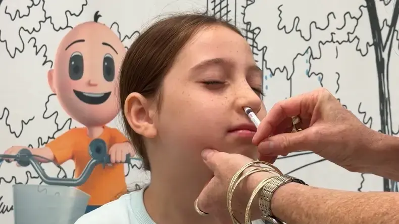 חיסון שפעת תרסיס לאף