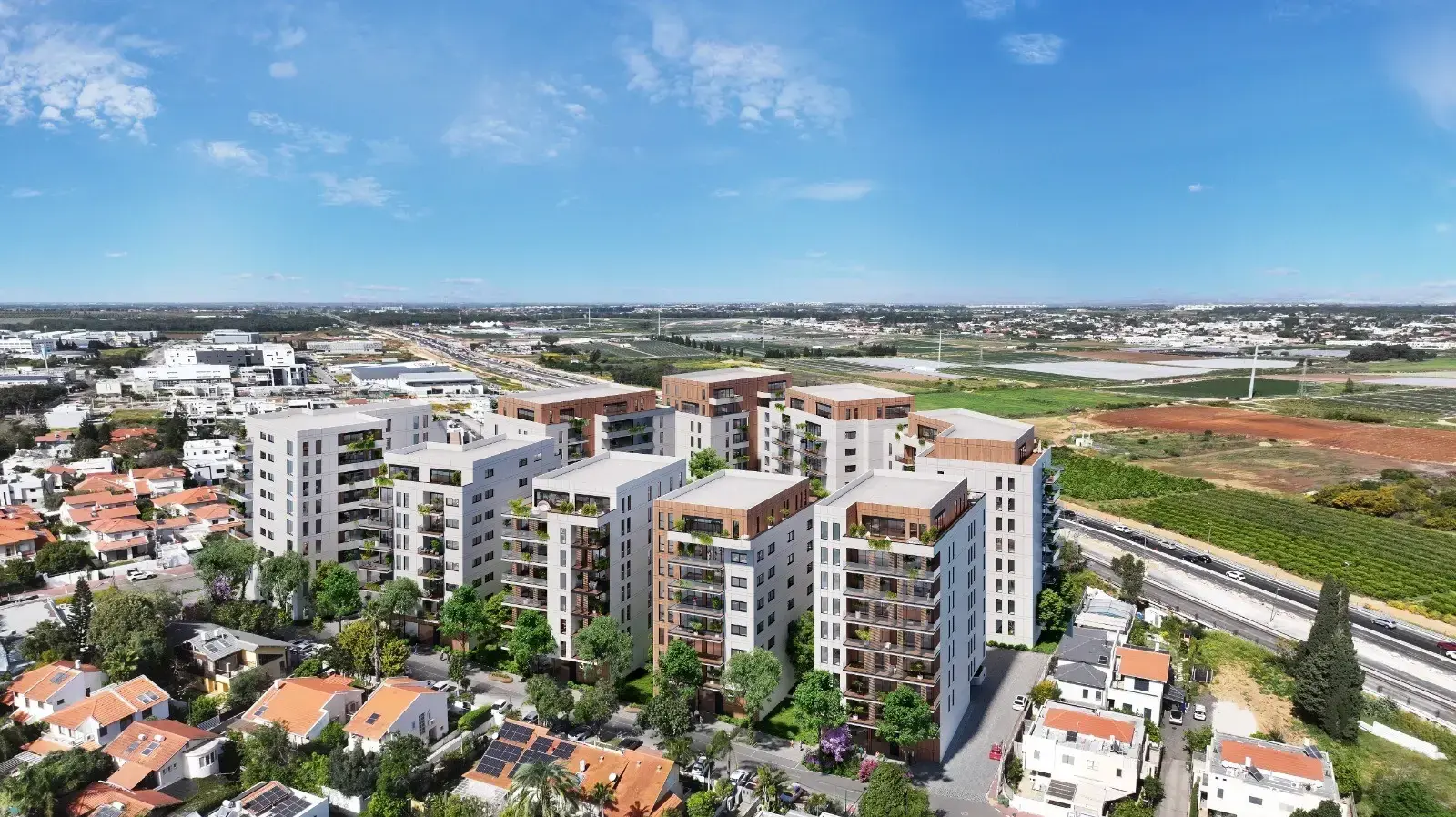 אבן יהודה עולה לגובה: 9 מבני מגורים חדשים