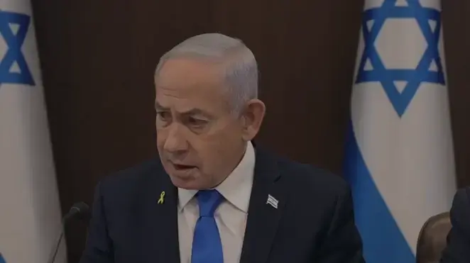 ראש הממשלה בנימין נתניהו בפתח ישיבת הממשלה: ״אנחנו אמורים לקבל את גופתו של סגן הדר גולדין אחר הצהריים, 9 בנובמבר 2025