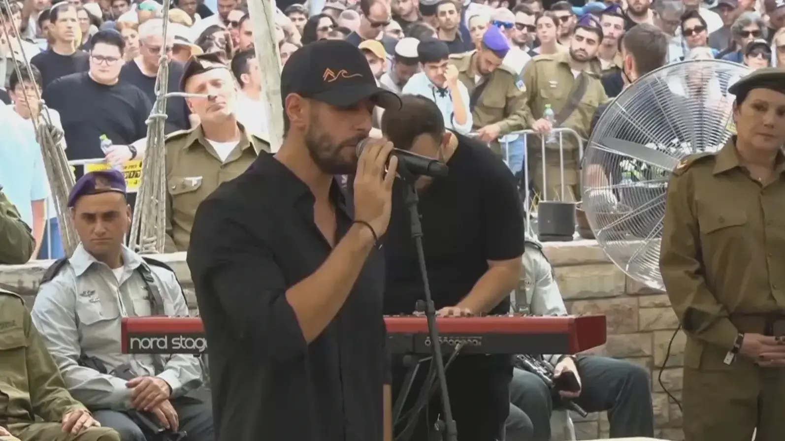 עידן עמדי הלוויה של הדר גולדין
