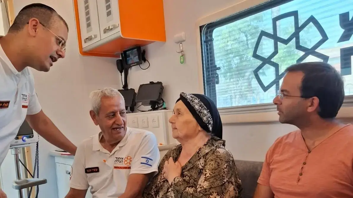 פעילות איחוד הצלה במרכז יום ירוחם