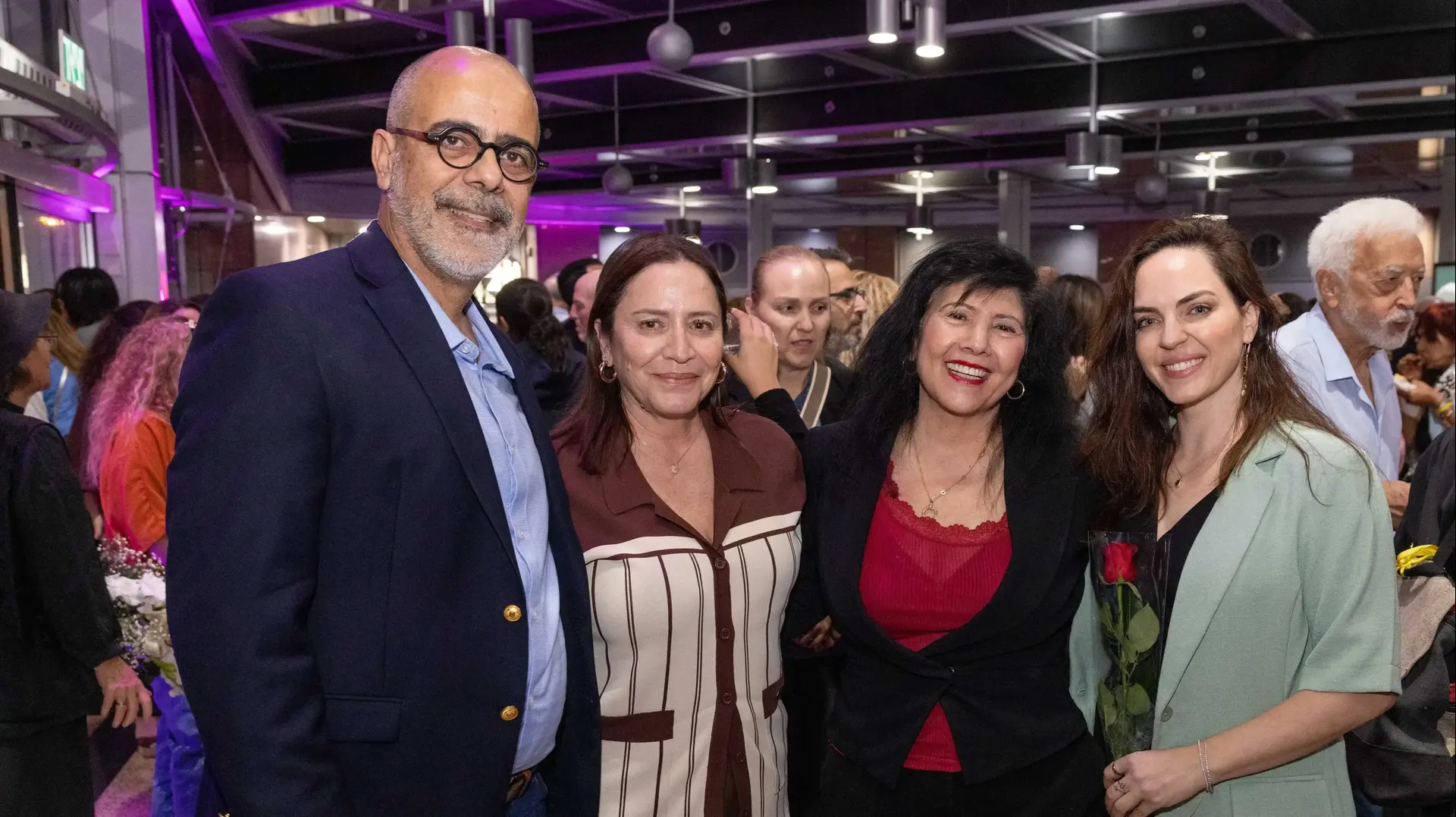 מינדי ארליך בהצגה החגיגית בבאר שבע
