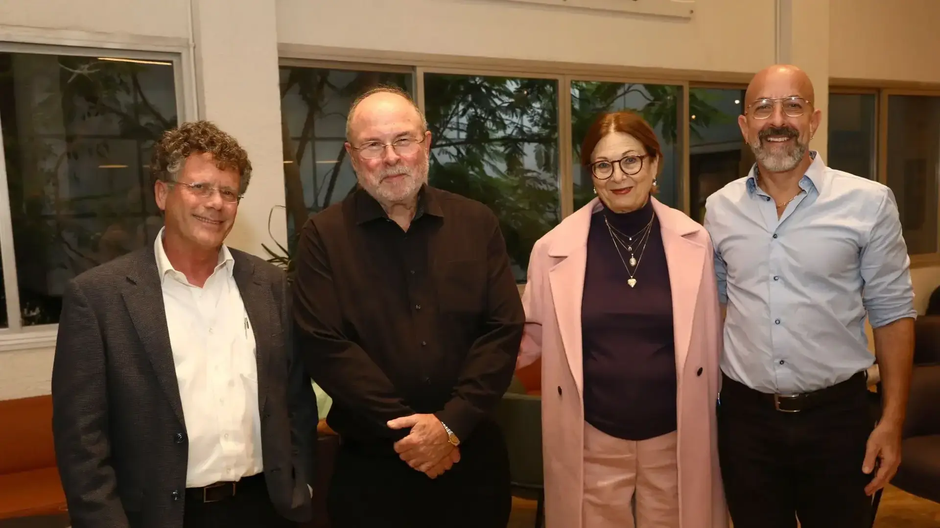ישי בלנק, אסתר חיות, יורם דנציגר ויצחק עמית