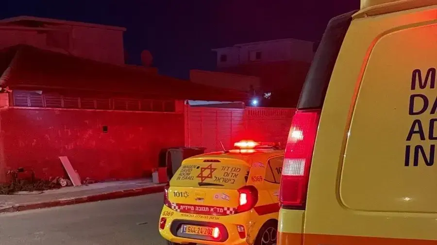 כוחות מד"א בזירה ברהט