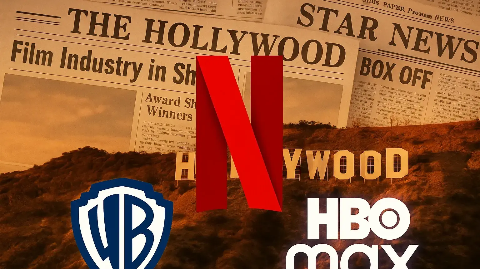 לוגואים נטפליקס, וורנר, HBO מקס