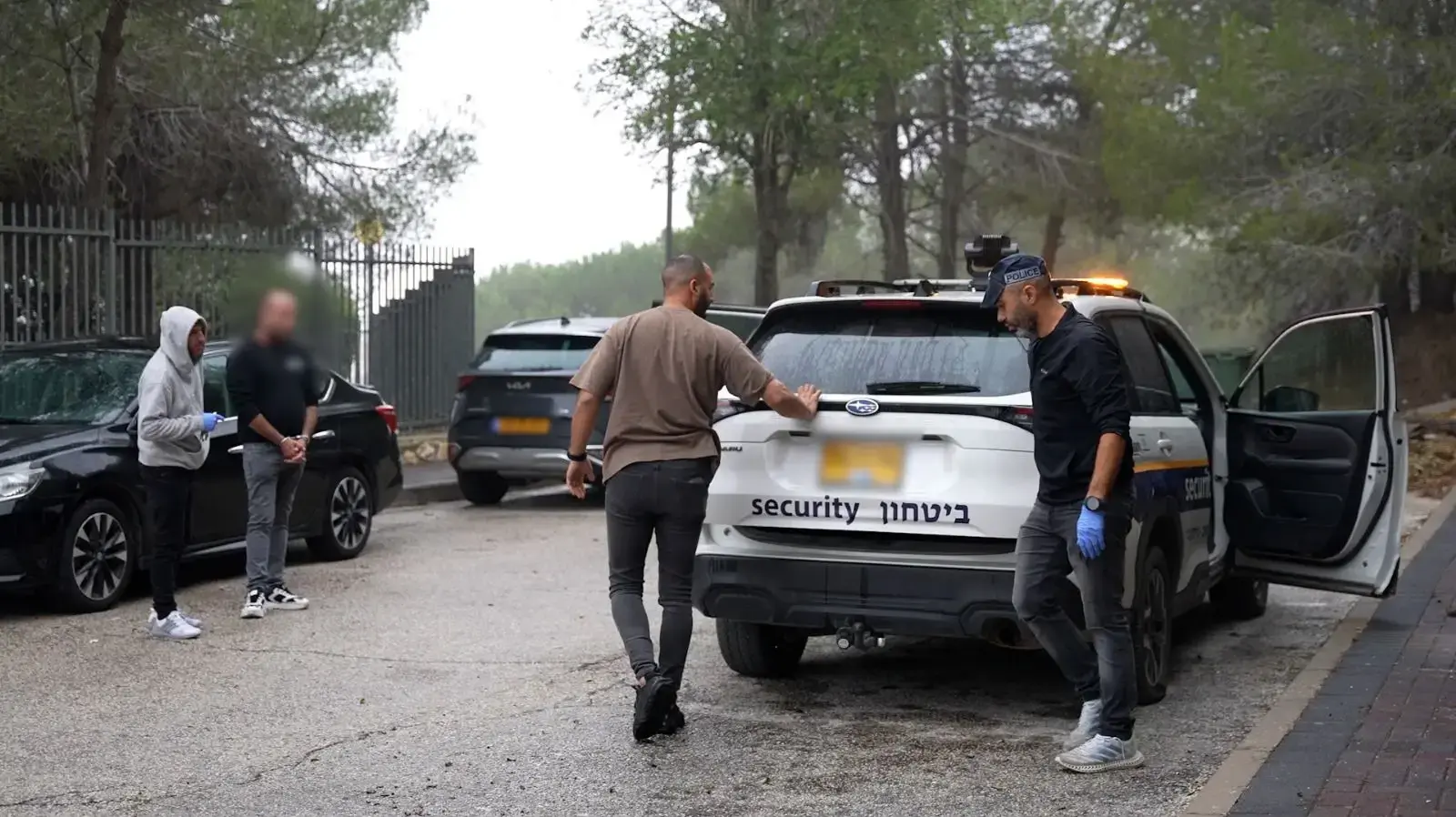 חשד להברחת שוהים בלתי חוקיים על ידי מאבטחים מהיישוב גבעת זאב. 08.12.25