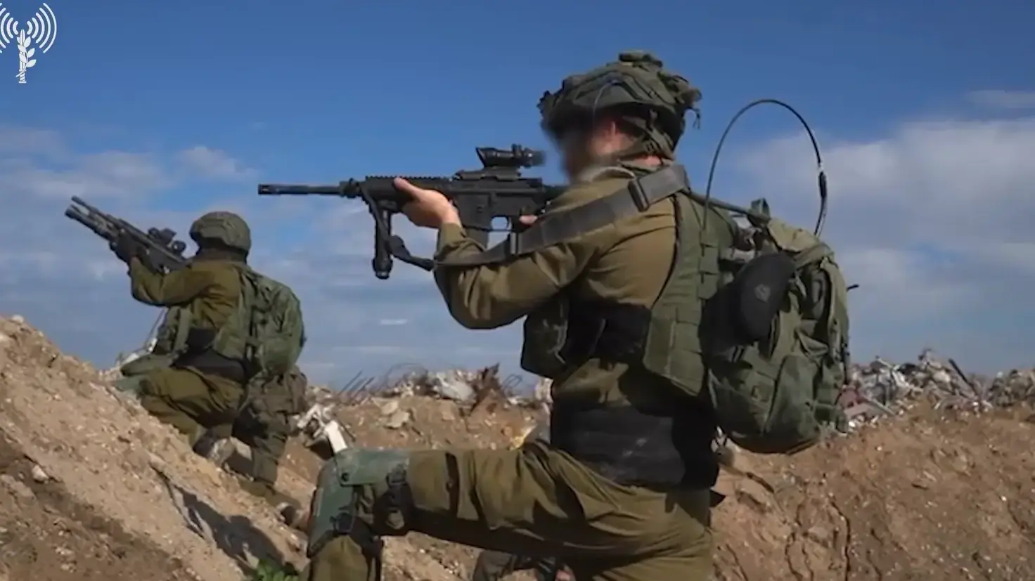 פעילות חטיבת המילואים כרמלי במרחב הקו הצהוב בצפון רצועת עזה