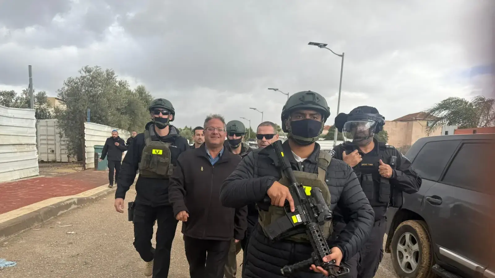 השר לביטחון לאומי, איתמר בן גביר, מבצע של המשטרה,תראבין, 28 בדצמבר 2025