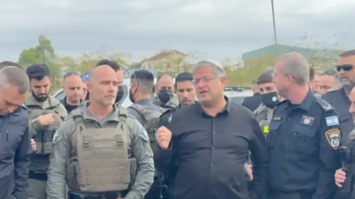 בן גביר ביישוב תראבין