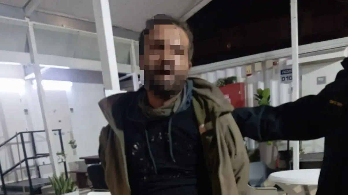 שוהה ללא אשרת שהייה מעזה נעצר במרכז הארץ