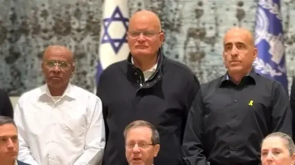 הרצוג וראשי המועצות בבית הנשיא