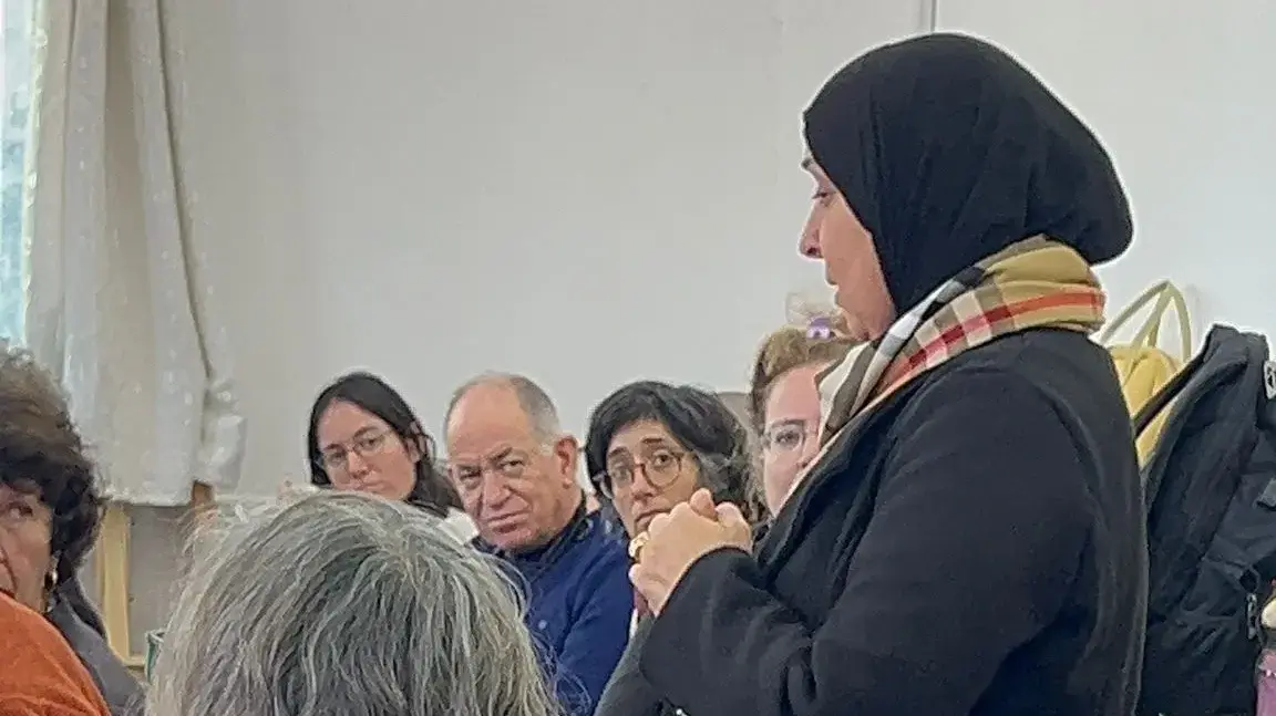 ביקור אנשי אוניברסיטת בן גוריון בתראבין
