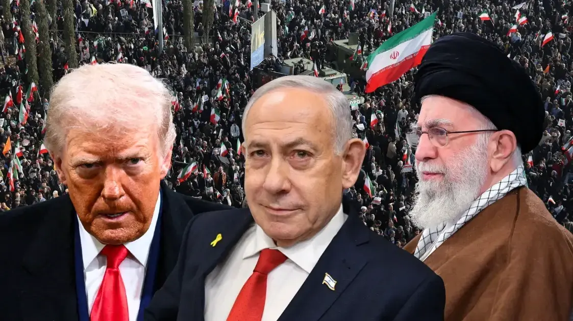 דונלד טראמפ, עלי חמינאי, בנימין נתניהו, איראן.