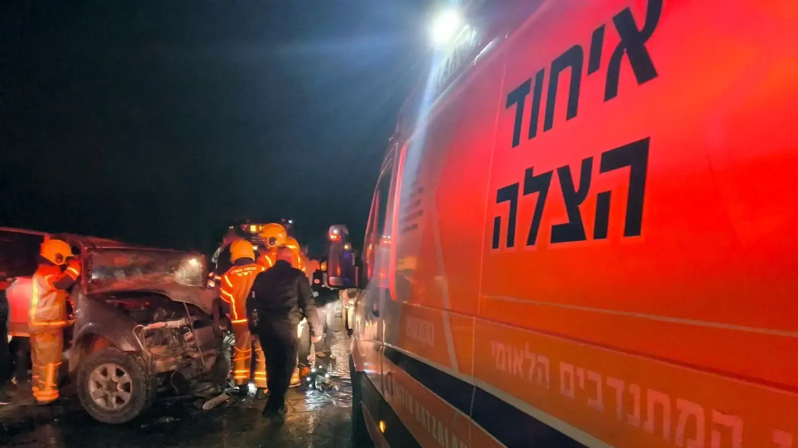 תאונה בכביש 80