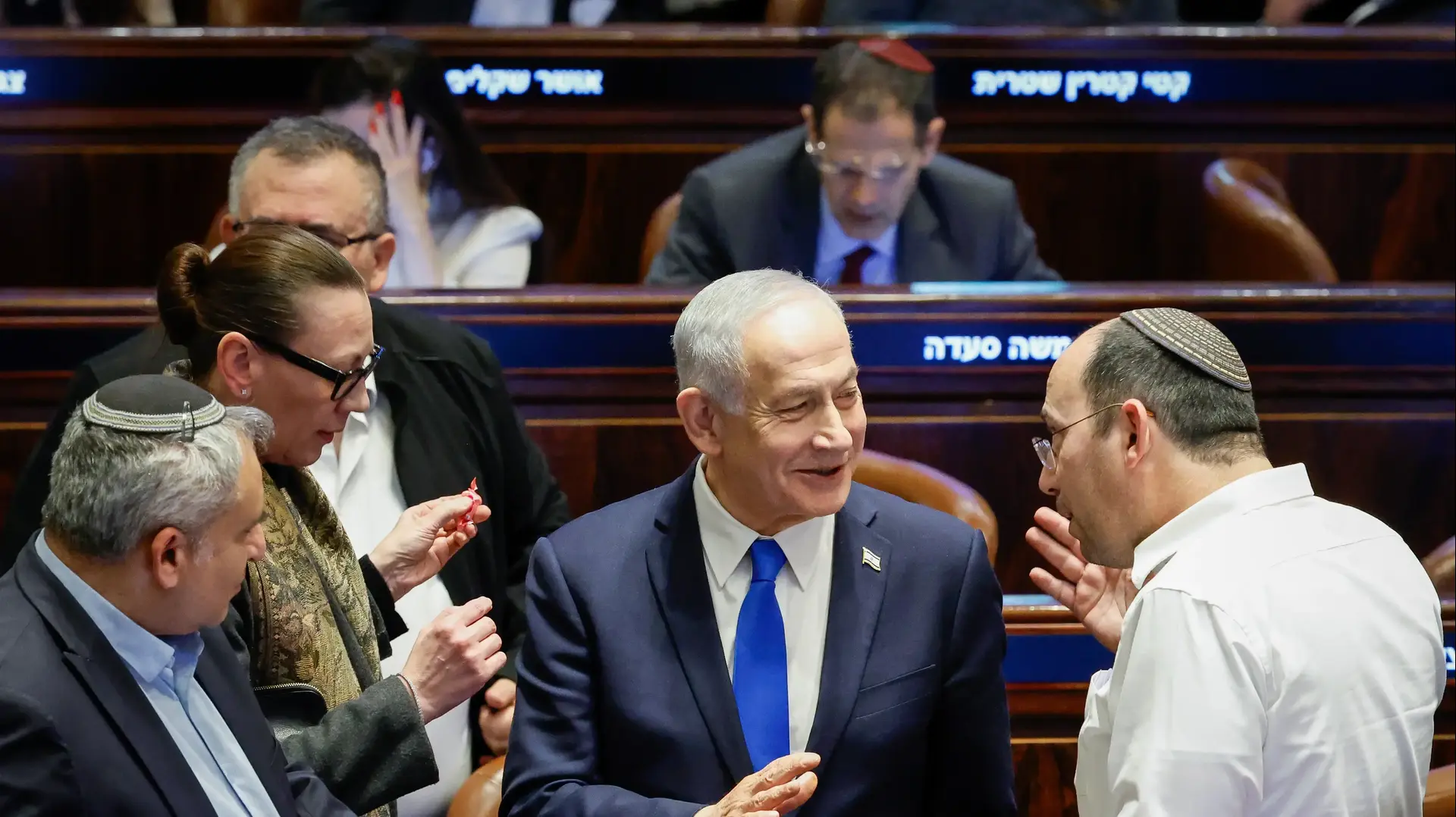 ראש הממשלה בנימין נתניהו במליאת הכנסת
