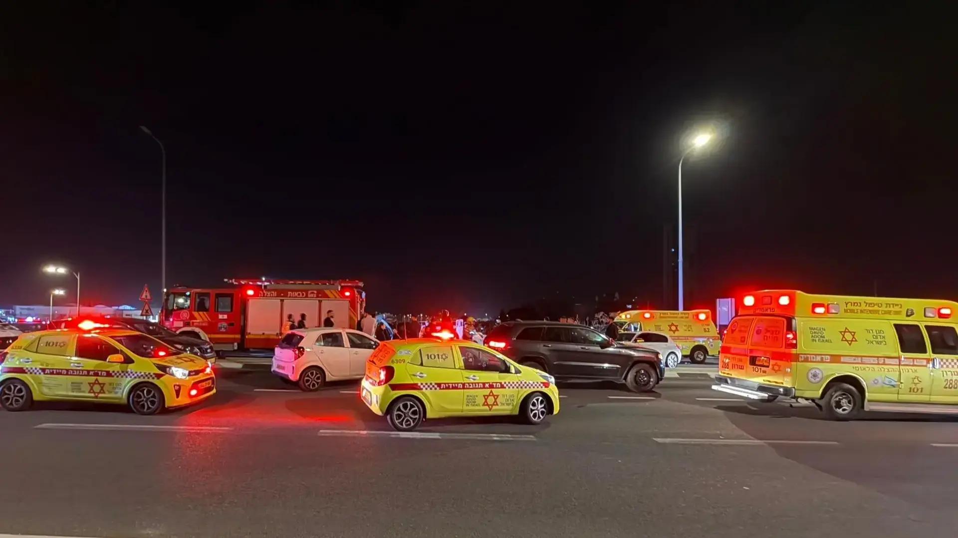 שני הרוגים בתאונת דרכים בכביש 2 סמוך למחלף אולגה. 1 בפברואר 2026