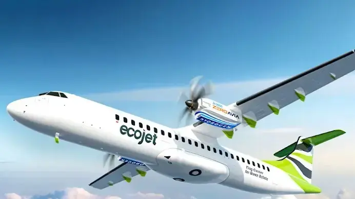 מטוס של חברת EcoJet