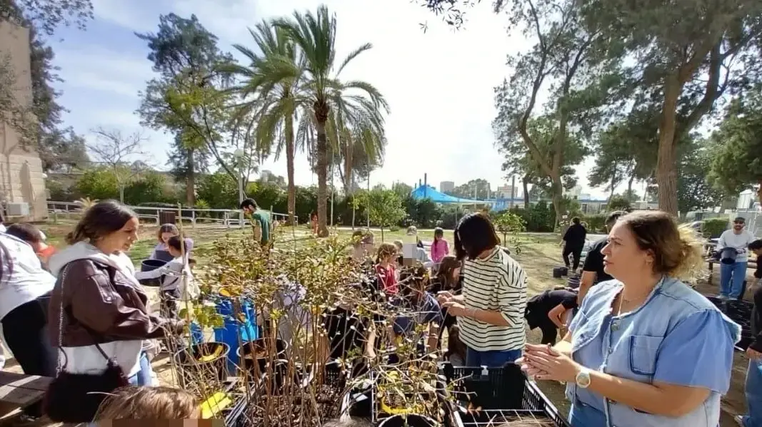 פתיחת פרויקט "סביב העץ" באר שבע