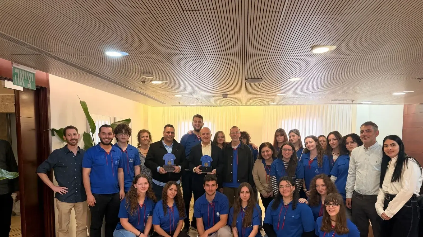 חניכי הנוער העובד והלומד נפגשו עם ראשי ערים לרגל שנת המאה