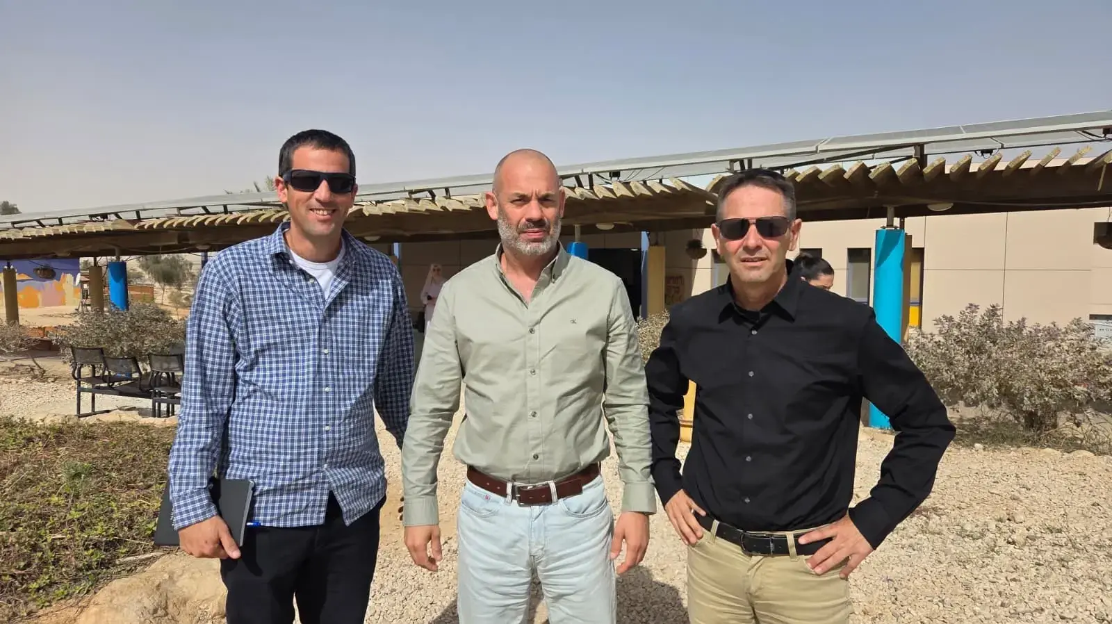 בכירי משרד החינוך בסיור ברמת הנגב