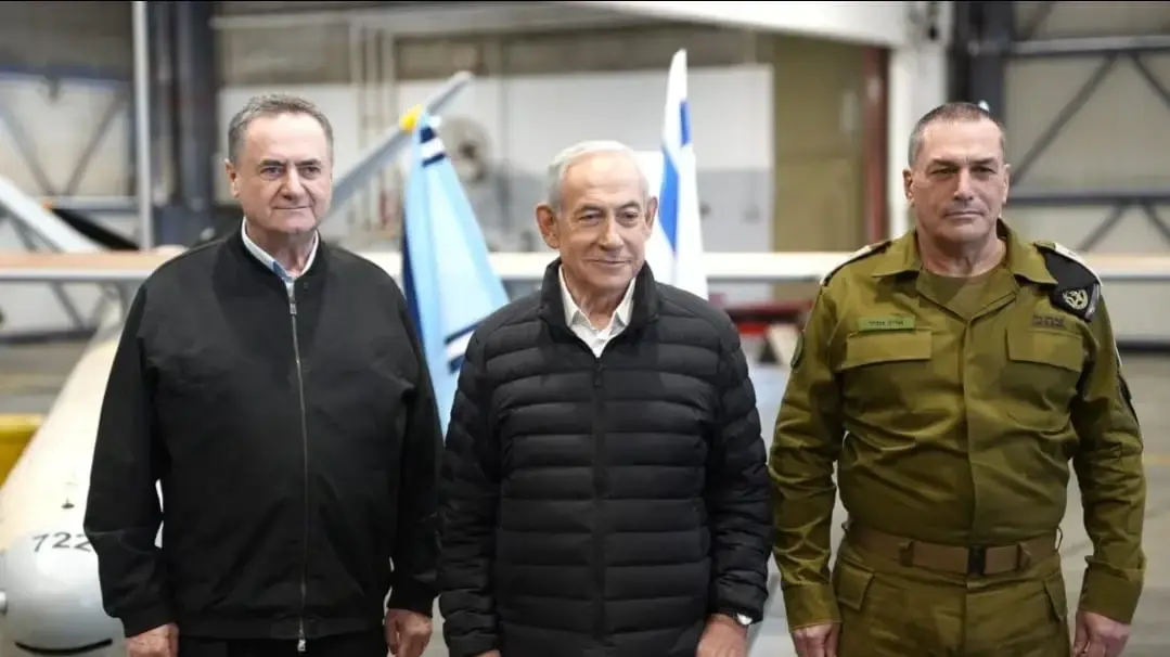 הרמטכ"ל אייל זמיר, רה"מ בנימין נתניהו טושר הביטחון ישראל כ"ץ
