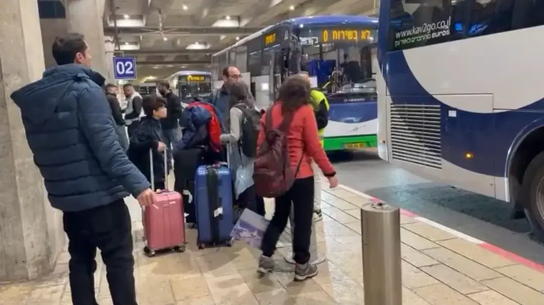 היסעים לנוחתים מנתב"ג בשאגת הארי בביצוע חברת קווים
