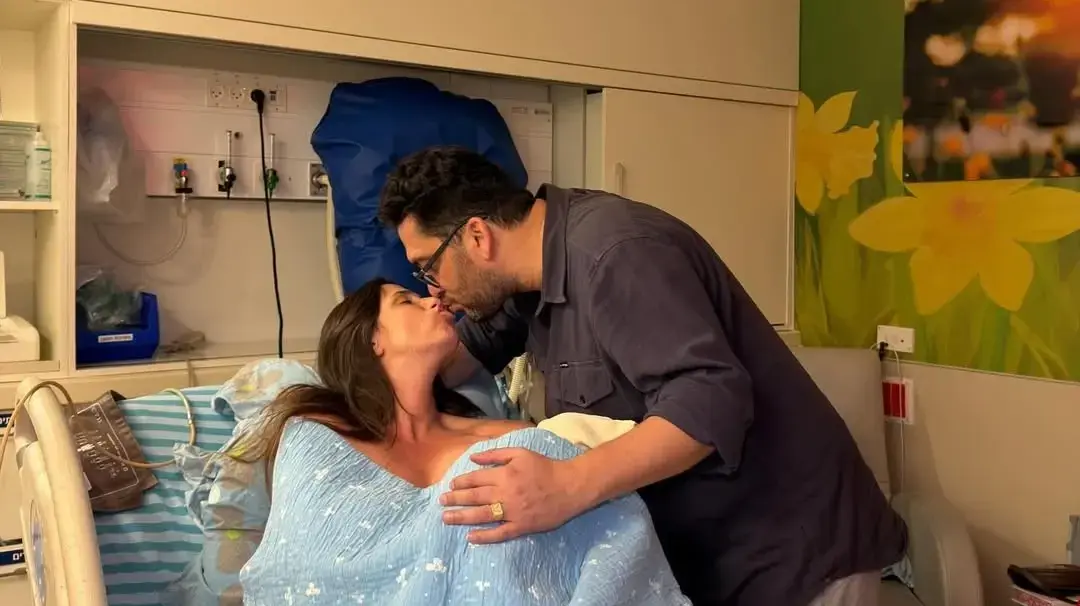 חן אמסלם ומאור זגורי הביאו לעולם בן שלישי