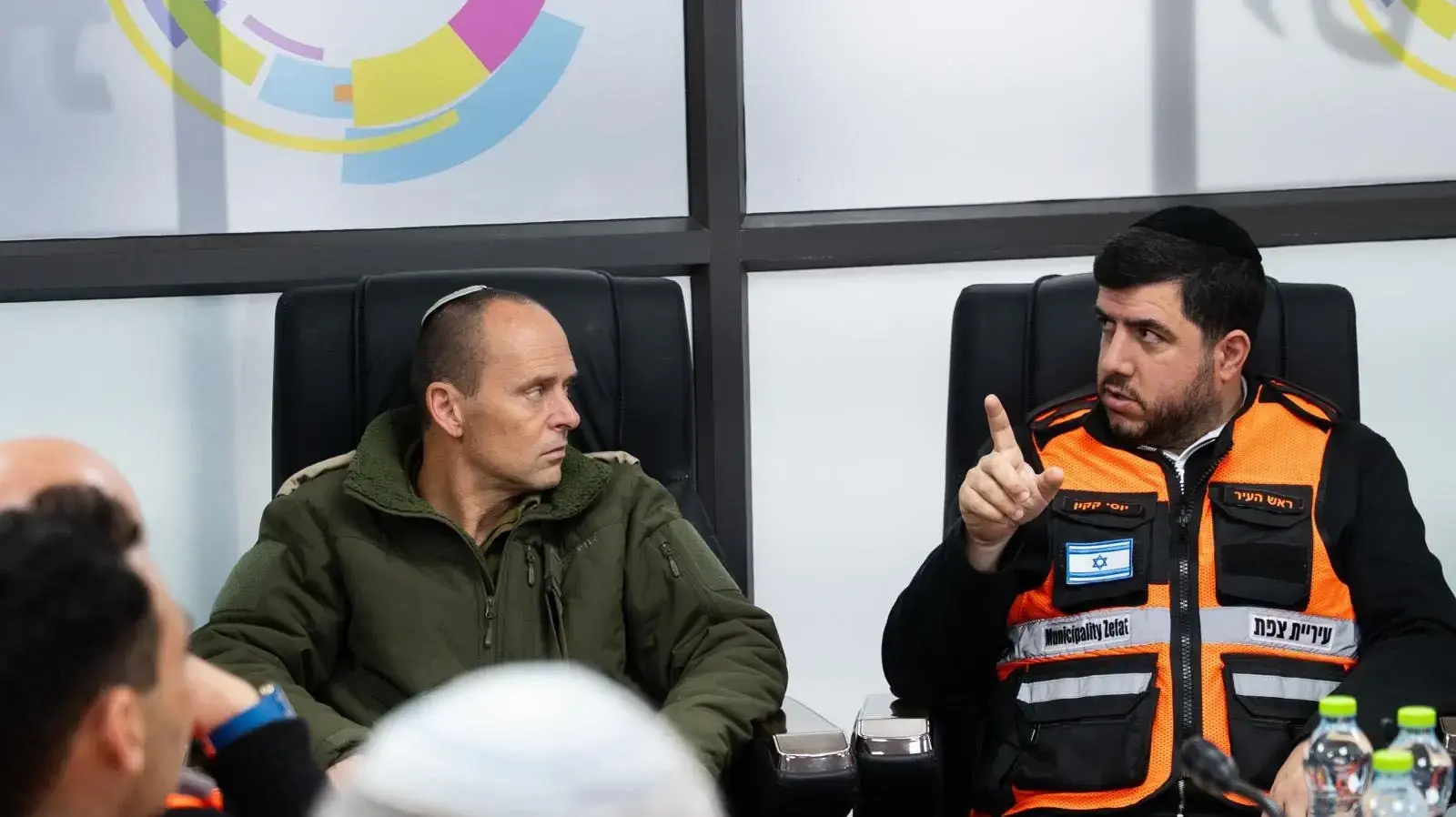 מפקד פיקוד העורף בביקורו ברשויות בצפון, 16 במרץ 2026