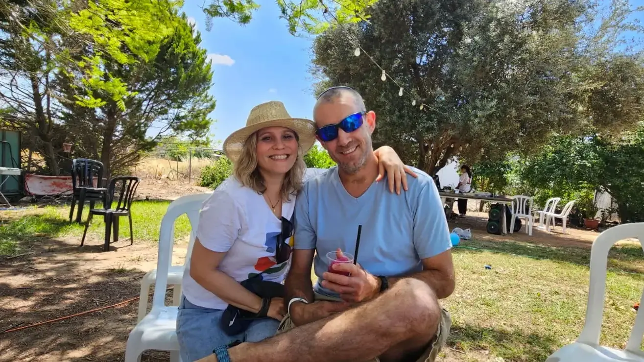 בני הזוג איתי ונחמה סאפר