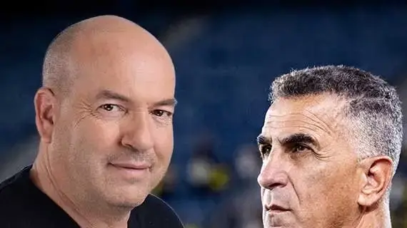 איל ברקוביץ' לצד מרקו בלבול