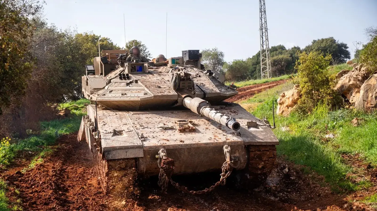 היערכות כוחות אוגדה 162 לפעילות בגזרה הצפונית