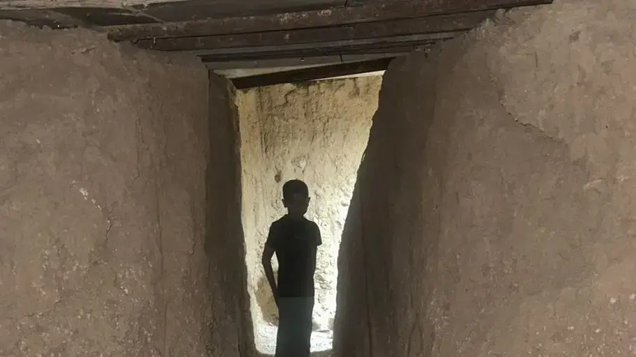 תעלת המגן שיצאה משימוש לאחר הגשם