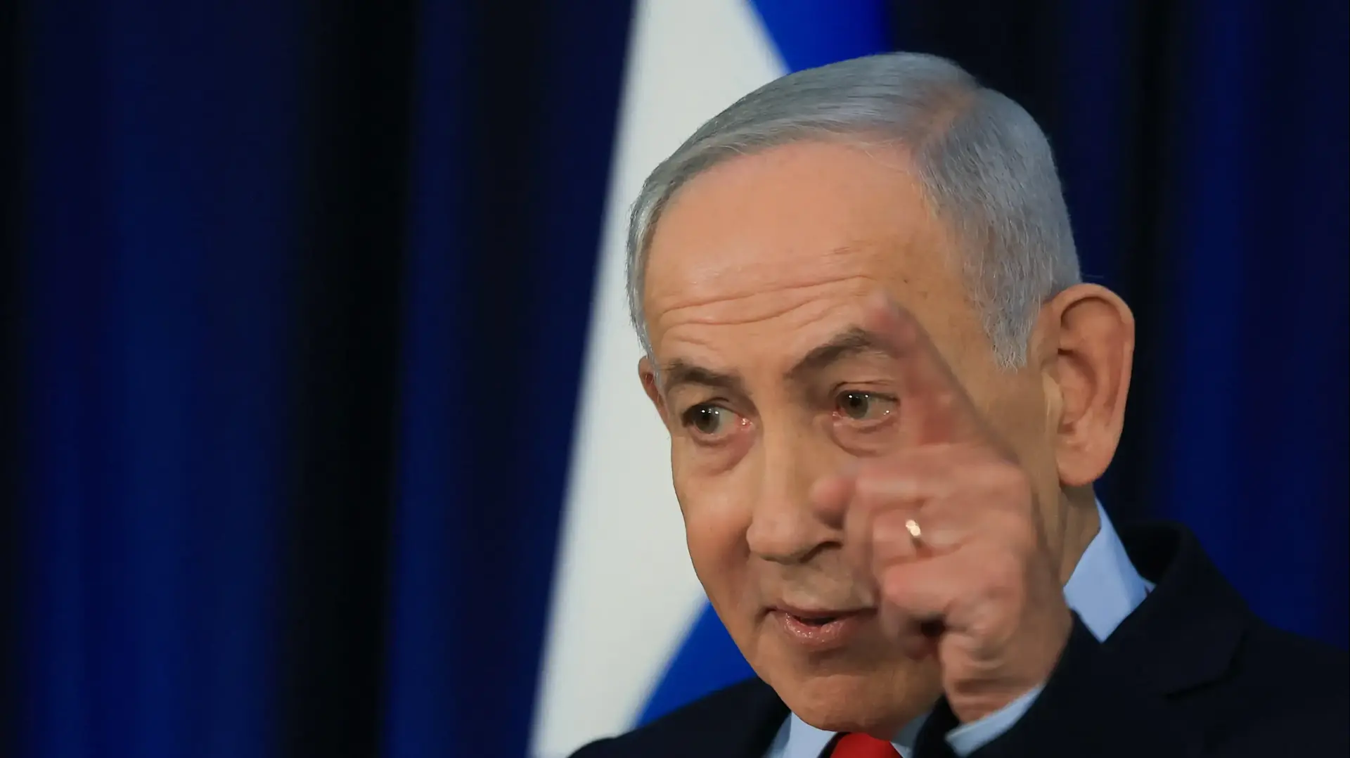 ראש הממשלה בנימין נתניהו בהצהרה לתקשורת, 19 במרץ 2026