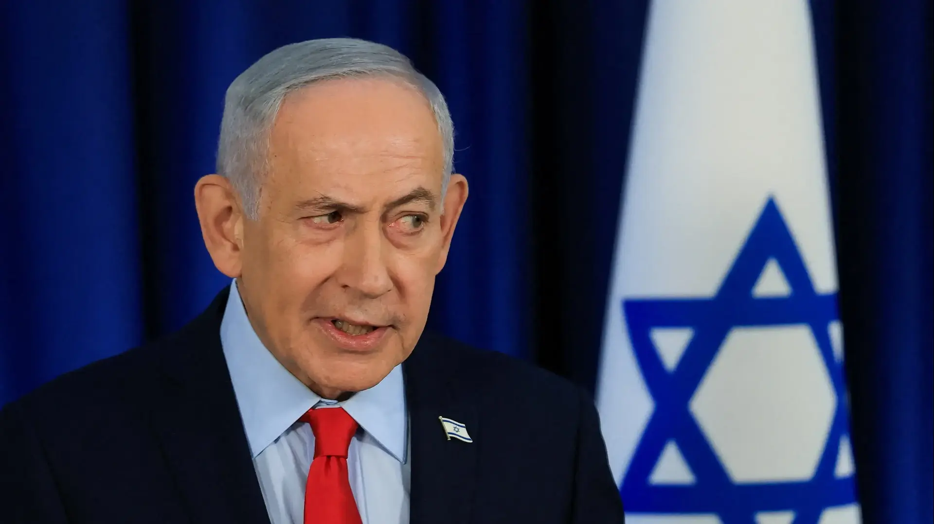 ראש הממשלה בנימין נתניהו בהצהרה לתקשורת, 19 במרץ 2026