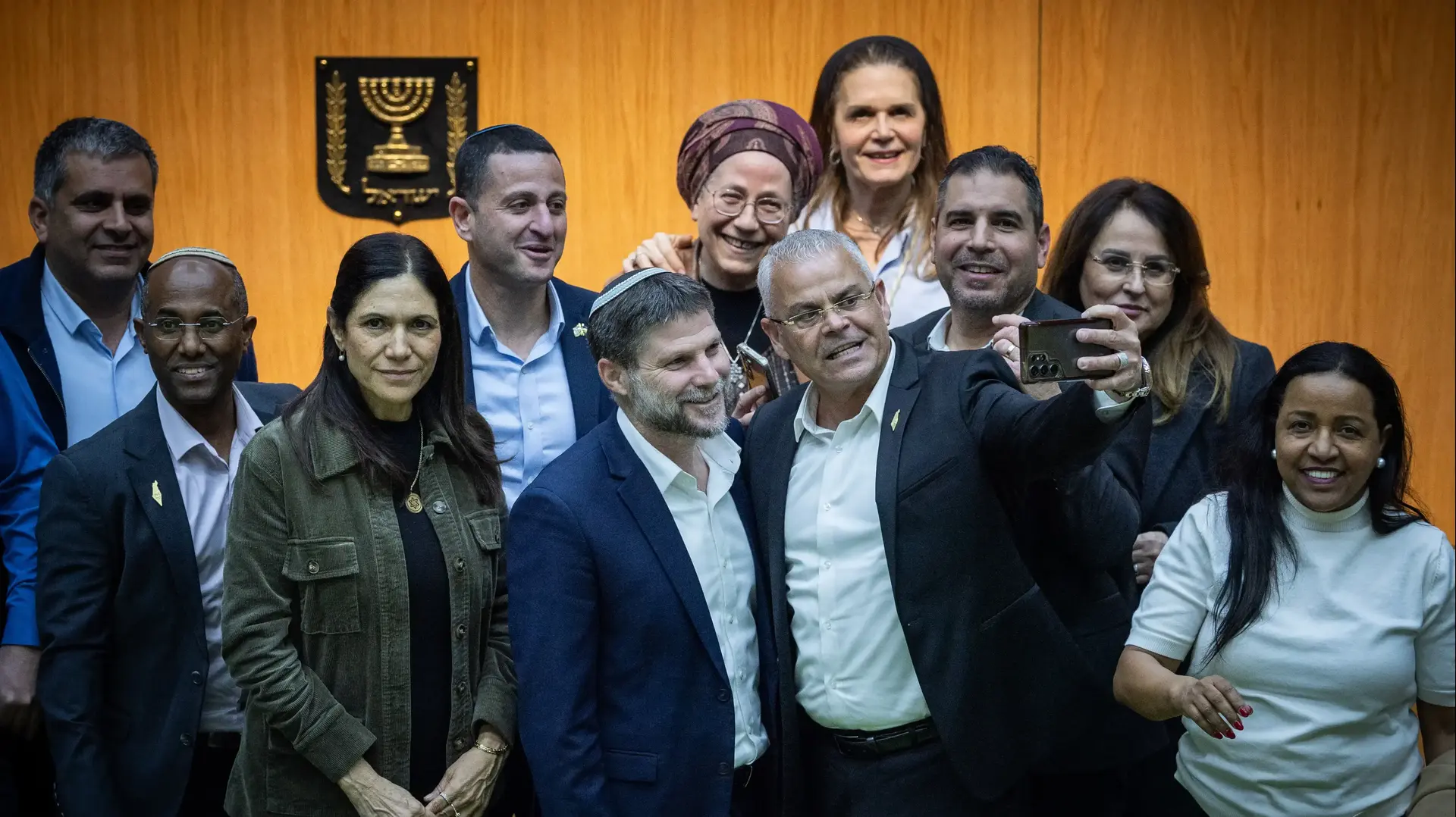 מישל בוסקילה,בצלאל סמוטריץ',אורית סטרוק קטי שטרית, משה סולומון, אישור תקציב המדינה לשנת 2026, 30 במרץ 2026
